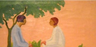 হে বন্ধু বিদায় Friendship by Petrona Viera (1895–1960) by Wikipedia