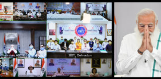 PM interacts with participants of Toycathon-2021 The Prime Minister, Shri Narendra Modi interacts with the participants of Toycathon-2021, through video conferencing, in New Delhi on June 24, 2021.