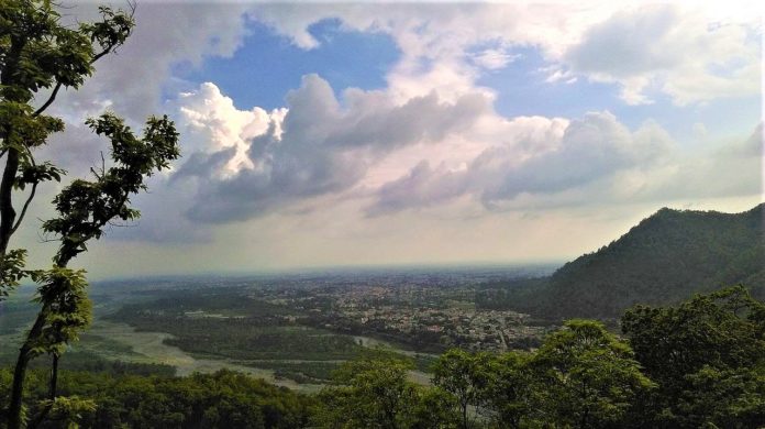 Haldwani-Kathgodam area as seen from Bhimtal-Haldwani Road by Wikipedia Haldwani-Kathgodam area as seen from Bhimtal-Haldwani Road by Wikipedia
