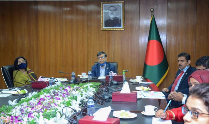 Foreign Ministry held discussion with the ASEAN Ambassadors through Boithok App