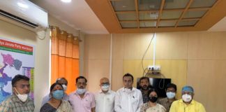 BJP West Bengal paid floral tribute to Dr. Bibekananda Majumdar Floral Tribute to Late Dr.Bibekananda Majumdar