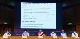 Finance Minister Smt. Nirmala Sitharaman announces relief package of Rs 6,28,993 crore to support Indian economy in fight against COVID-19 pandemic Finance Minister Smt. Nirmala Sitharaman announces relief package of Rs 6,28,993 crore to support Indian economy in fight against COVID-19 pandemic