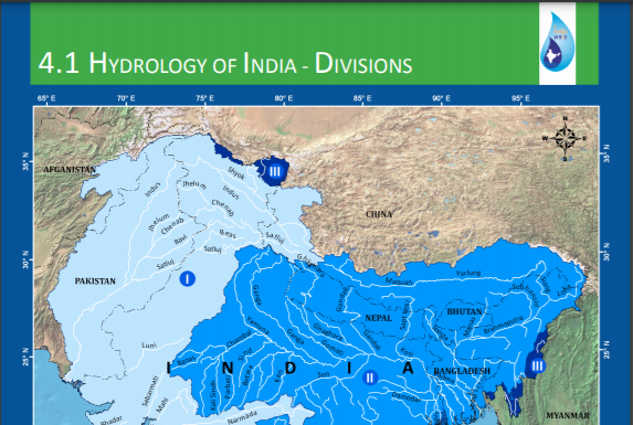 Hydrology Map of India