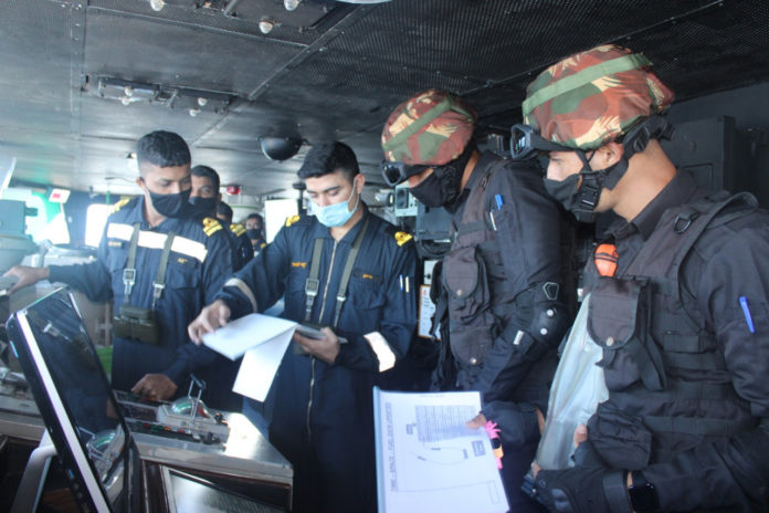 INS TABAR COMPLETES MARITIME PARTNERSHIP EXERCISE WITH FRENCH NAVY