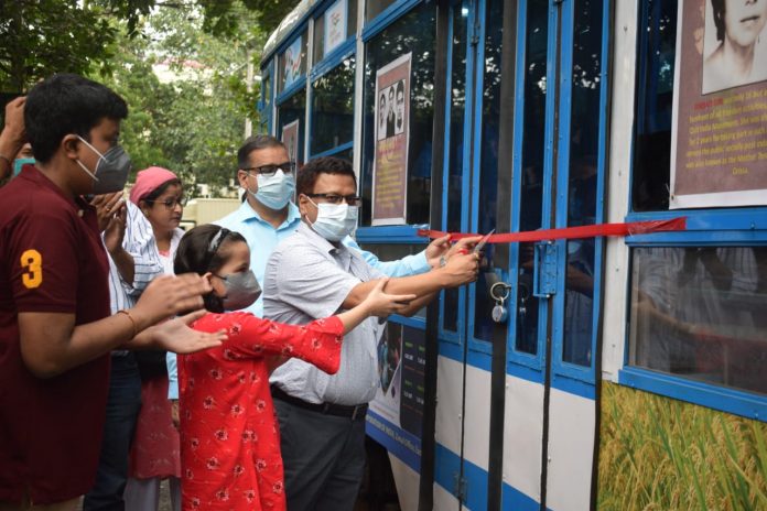 As part of Azadi ka Amrit Mahotsav, Food Corporation of India (FCI) decorated a tram with displays depicting the working of the Corporation and the different welfare programmes orchestrated by FCI. It also displayed a special segment on the unsung heroes of India's struggle for Independence.