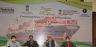 Inauguration of the ‘Vanijya Utsav’ in Kolkata The ADG of DGFT Kolkata Srimati Anindita Sengupta inaugurating 2 days 'Vanijya Utsav' (Trade & Commerce Festival) at Viswa Bangla Convention Centre , NewTown, Kolkata.