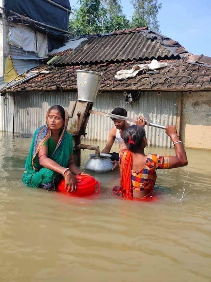 Flood at Midnapore