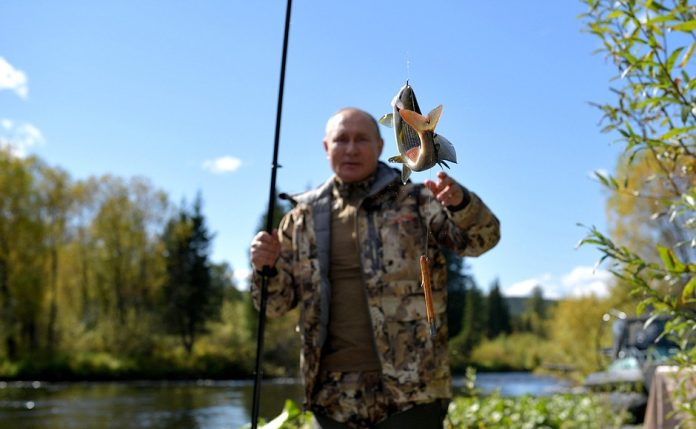 Vladimir Putin spent several days on vacation in the Siberian Federal District