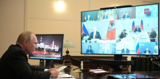 Meeting on economic issues (via videoconference).