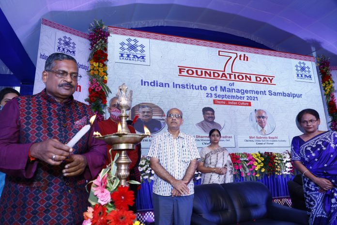 IIM Sambalpur celebrates its 7th Foundation Day embracing the diverse cultural heritage of India
