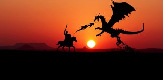 Sun Set at Dragon Land