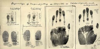 22nd All India Conference of Directors of Fingerprint Bureaux Fingerprints taken by William Herschel 1859/60 by Wikipedia