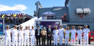High Commissioner of Bangladesh honours 1971 War Veterans onboard BNS Somudra Avijan at Visakhapatnam Bangladesh honours 1971 War Veterans