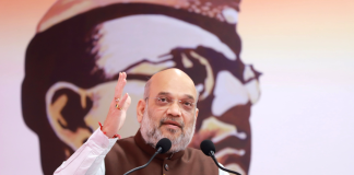 The Union Home and Cooperation Minister, Shri Amit Shah addressing at the inauguration and foundation stone laying ceremony of various development projects from Netaji Subhash Chandra Bose Island, in Andaman and Nicobar Islands on October 16, 2021.