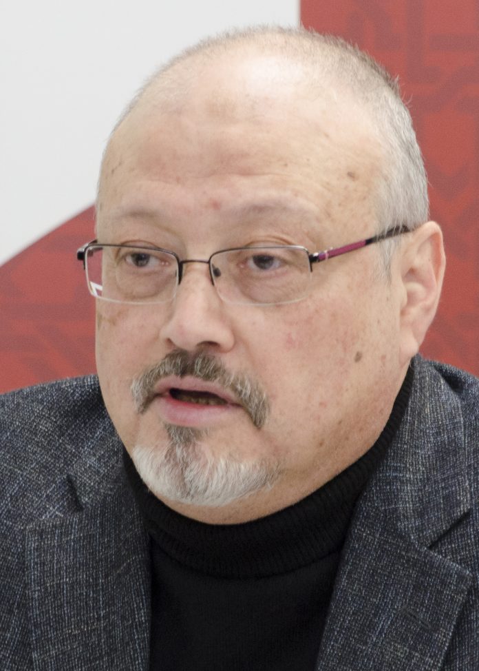 Jamal Khashoggi by Wikipedia Jamal Khashoggi by Wikipedia