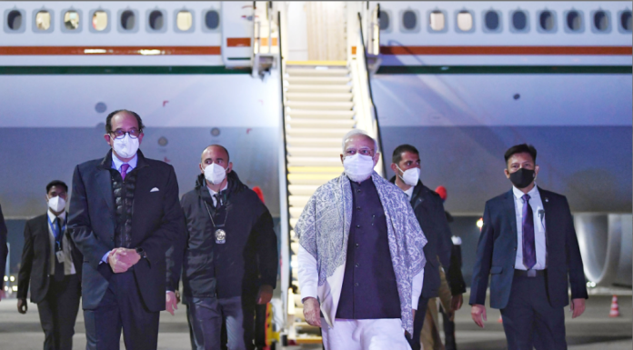 PM Modi arrives at Rome