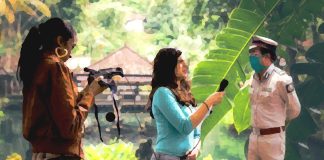 লাইভ টেলিকাস্ট – সত্যঘটনা অবলম্বনে ছোটোগল্প Reporter with Police