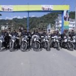 ‘India@75 BRO Motorcycle Expedition’ team completes third leg from Siliguri to Doom Dooma; leaves for Kolkata