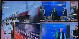 Shri Hardeep S. Puri inaugurates the Driverless Train Operations on the Pink Line of the Delhi Metro Driverless Metro