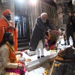 The Prime Minister, Shri Narendra Modi offering prayers at Kedarnath Temple, in Uttarakhand on November 05, 2021.