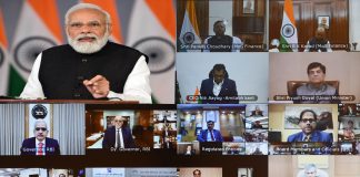 The Prime Minister, Shri Narendra Modi addressing at the launch of the RBI Retail Direct Scheme & Reserve Bank- Integrated Ombudsman Scheme, through video conferencing, in New Delhi on November 12, 2021.