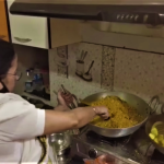 Mamata Banerjee Cooking Kali Puja Prasad