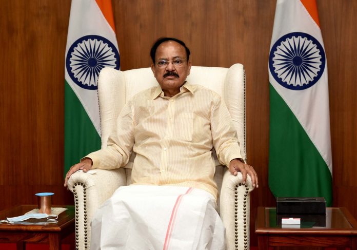 The Vice President, Shri M. Venkaiah Naidu at the virtual inauguration of the 2nd Annual International Conference on Interventional Pulmonology-BRONCHUS 2021, in New Delhi on November 27, 2021.