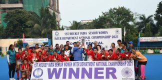 Railway Sports Promotion Board clinch 1st Hockey India Senior Women Inter-Department National Championship 2021 Railway Sports Promotion Board clinch 1st Hockey India Senior Women Inter-Department National Championship 2021