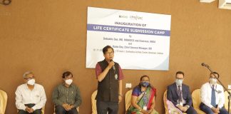 Inauguration of Life-Certificate Submission Camp at Snehodiya,New Town Kolkata (From 01-11-2021 to 15-11-2021) Inauguration of Life-Certificate Submission Camp at Snehodiya, New Town Kolkata (From 01-11-2021 to 15-11-2021)