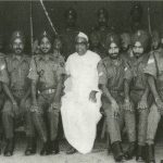 Defence Minister of India, Shri Jagjivan Ram with troops (133(2) Copyright remains with DPR MoD India