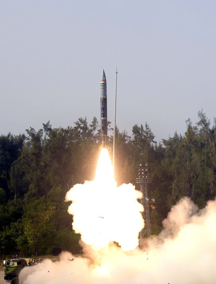 Defence Research and Development Organisation (DRDO) successfully conducted second flight-test of indigenously developed conventional surface-to-surface missile Pralay from Dr. A.P.J. Abdul Kalam Island off the coast of Odisha on December 23, 2021. Defence Research and Development Organisation (DRDO) successfully conducted second flight-test of indigenously developed conventional surface-to-surface missile Pralay from Dr. A.P.J. Abdul Kalam Island off the coast of Odisha on December 23, 2021.