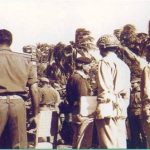 Pakistani soldiers surrendering to the victorious soldiers of the 9 Infantry Division (13(2) Copyright remains with DPR MoD India