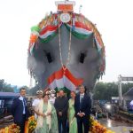 AUNCH OF ‘SANDHAYAK’ (YARD 3025) FIRST VESSEL OF SURVEY VESSEL (LARGE) PROJECT