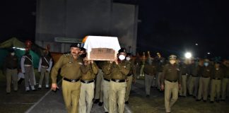 Late Constable Vivek Tiwari of 159 Bn BSF has put a shining example of duty unto death and sacrificed his life