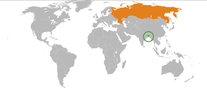 Russia and Bangladesh