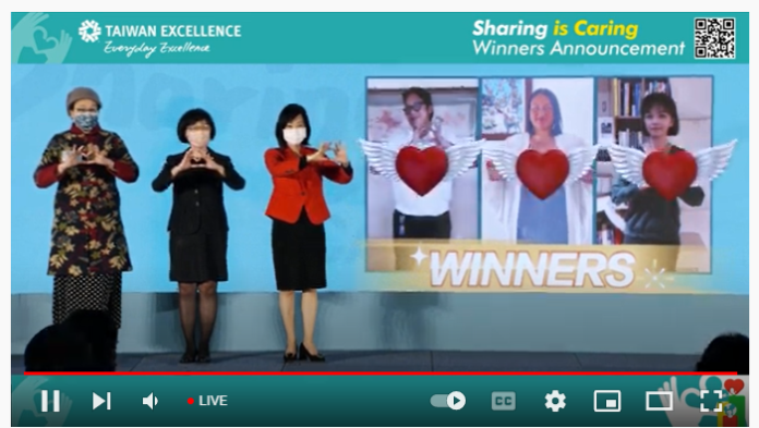 Taiwan Excellence's Global Campaign #SharingIsCaring ends with best proposals from 61 nations