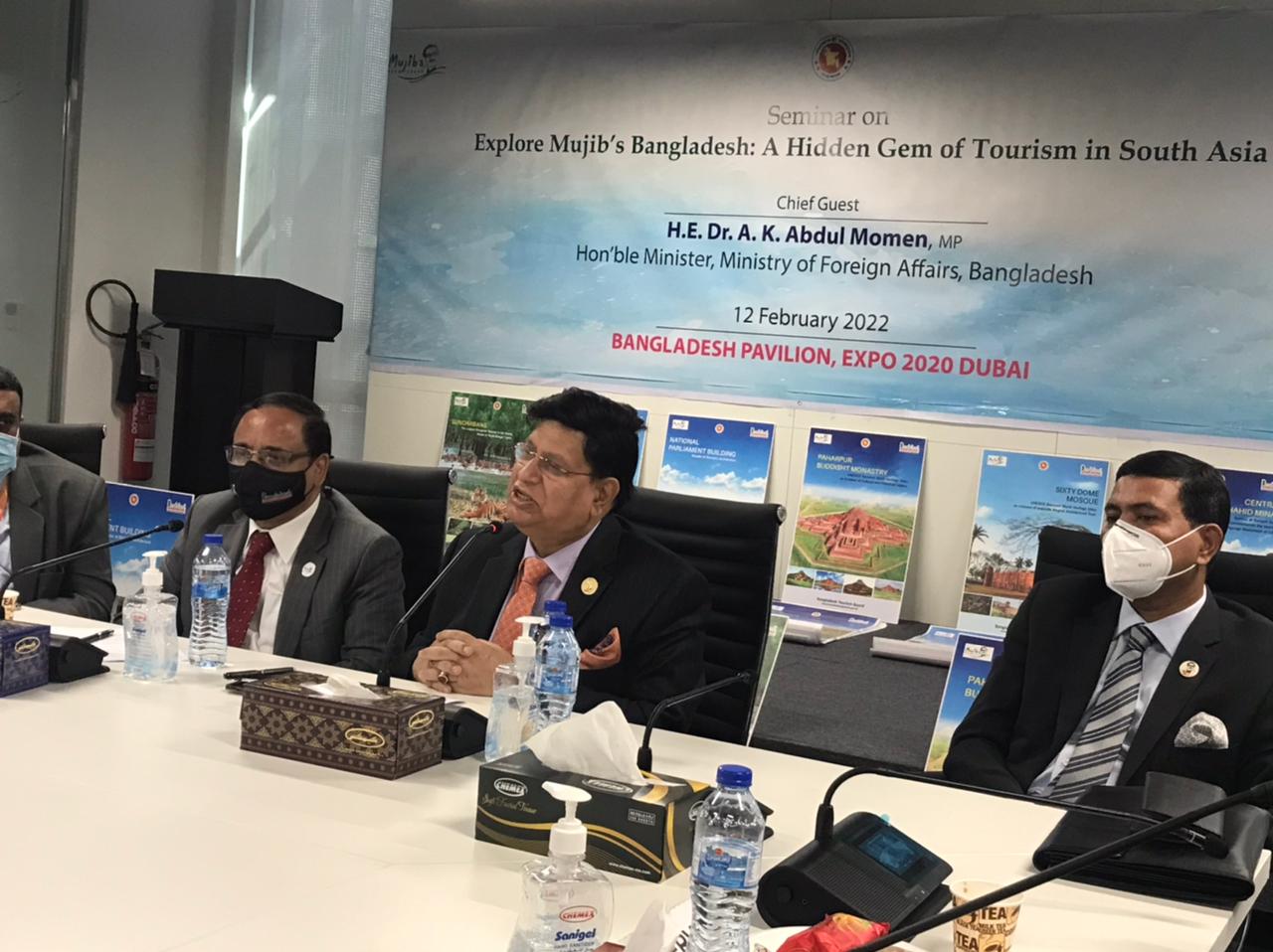 Bangladesh has huge potential in tourism sector: Foreign Minister