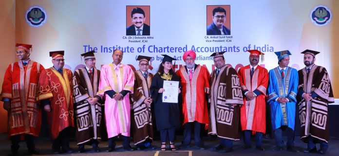ICAI holds Convocation Ceremony -2021-22 at New Delhi
