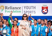 Nita Ambani - Reliance Foundation Youth Sports Football Tournament 2018