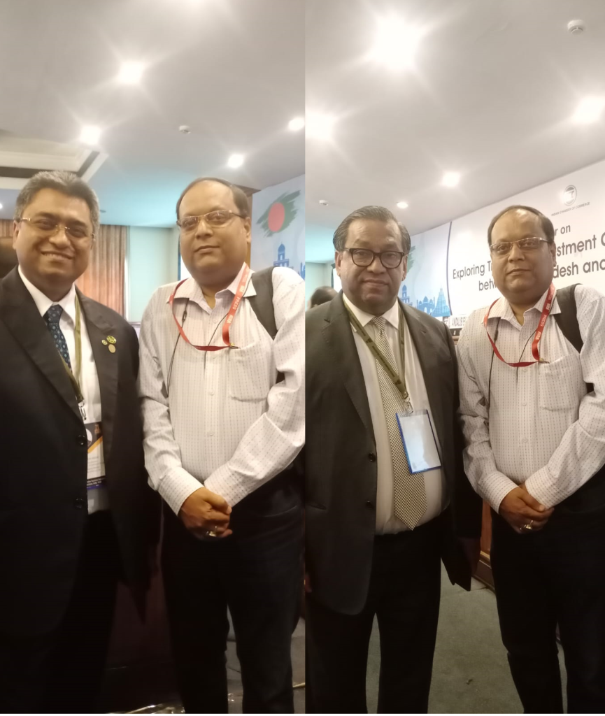 Suman Munshi Chief Editor with Bangladesh Busness Delegates