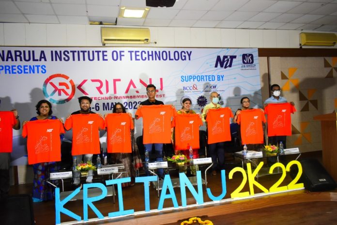 Narula Institute of Technology organizes a live demonstration of waste management for dump yards during its Techno-Management fest - 'KRITANJ'