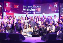 Winners of the various awards with the Organising Committee members at the Valedictory & Gala Nite of the ‘IIID Design Showcase Insider X 2022’, hosted by the Institute of Indian Interior Designers - Hyderabad Chapter; at Hitex, Madhapur, today.