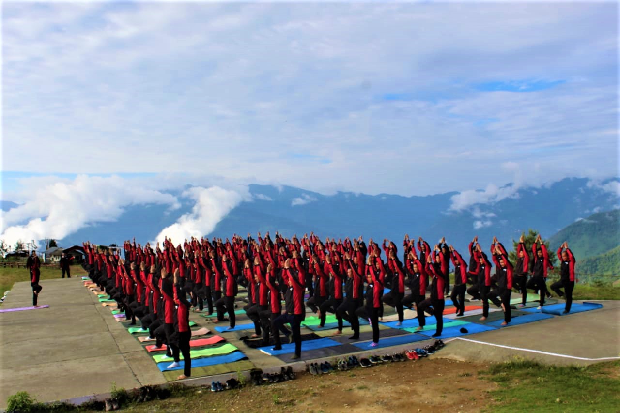 Yoga Day in Eastern Command - Arunachal Pradesh