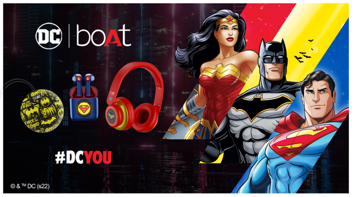 boAt Partners with Warner Bros. Consumer Products and DC to Release New Super Hero Themed Audio Devices for India