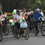 Union Sports Minister Shri Anurag Thakur launches nationwide programs on World Bicycle Day today in the presence of Shri Kiren Rijiju, Shri Mansukh Mandaviya and Smt. Meenakshi Lekhi