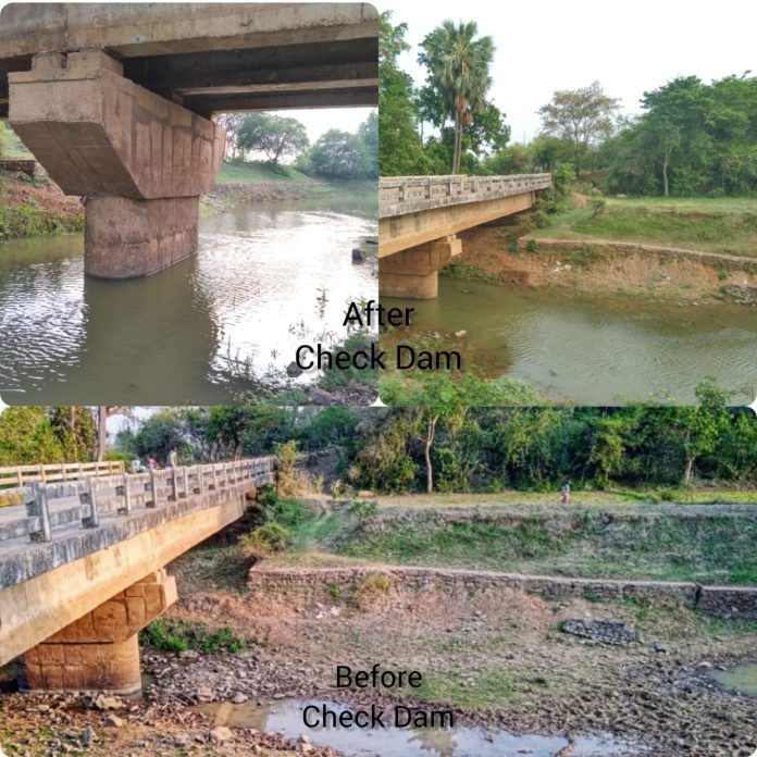 A check dam better lives and bright futures: Ambuja Cements show how nation-building is done