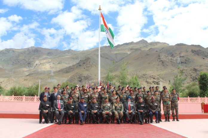 Paying tribute to the supreme sacrifice of the Gunners in “Operation Vijay”, Point 5140 at Dras, in the Kargil sector