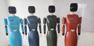 India’s first teaching robot, ‘Eagle Robot’, developed by the Indus International School, as part of a collaborative learning model with robots assisting teachers, deployed at its schools.