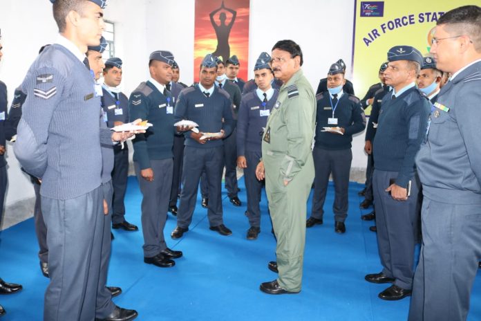 Air Marshal DK Patnaik, Air Officer Commanding-in-Chief, Eastern Air Command visited Air Force Station Bagdogra, a premier airbase in West Bengal on 11 Jul 2022