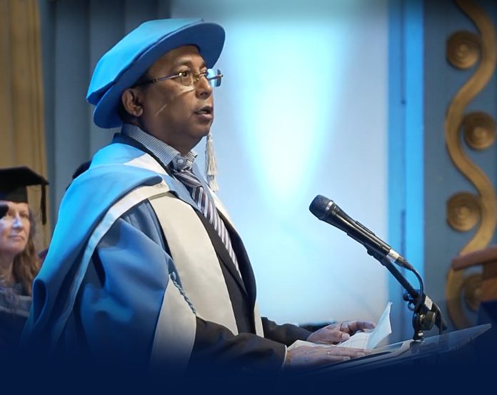 The Founder Chancellor Professor Samit Ray